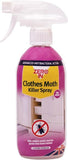 Zero In Clothes Moth Killer Surface Treatment Spray Solvent Free 300ml Or 500ml