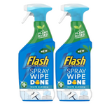 Flash Sparkling Bathroom Cleaner Spray Wipe Done 800ml White Blossom