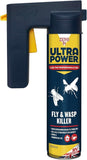 Zero In Ultra Power Fly & Wasp Pest Killer Trigger Aerosol Indoor Outdoor 600ml