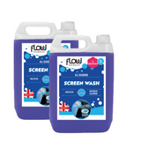 Flowchem Screen Wash All Seasons  UK Concentrate Temp Non Smear Blue Pink