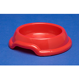 Whitefurze Plastic Assorted Round & Double Dog Cat Feeding Pet Bowl 15-32cm