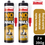 UniBond No More Nails Original, Waterproof, Invisible & All Materials
