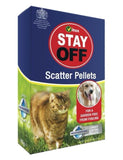 2 x Cat Repellent Vitax Stay Off Was Scent Off Pellet Dog Repellent 55g