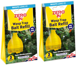 Zero In Wasp Trap With Bait Or Refill Honeypot Non Toxic Wasp Trap Insects