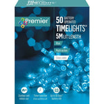 Premier Multi Action Battery Operated Timelights LED Christmas Lights With Timer