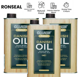 Clear Danish Wood Oil To Protect Interior Exterior Furniture Worktops Natural