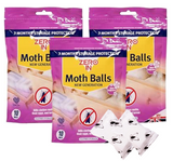 Moth Balls Zero In Protect Clothing Clothes Against Moths Damage Linen Scent