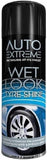 2 x Auto Extreme Wet Look Tyre Shine Black Restorer Rubber Car Spray Clean 300ml