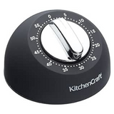 KitchenCraft Soft Touch Mechanical Timer 60 Minute Cooking Baking Loud Alarm