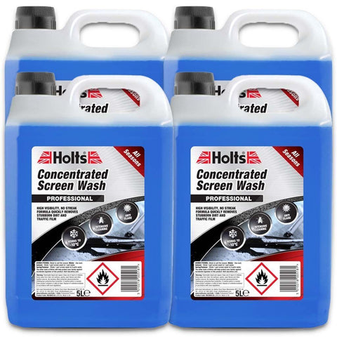 Holts All Seasons Windscreen Screenwash High Power Concentrated 5L - 20L