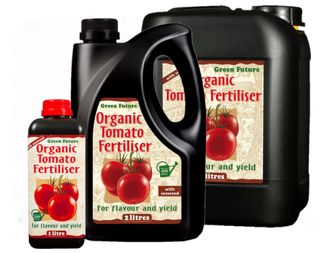 Green Future Concentrated Organic Tomato Plant Food Feed Fertiliser 1L & 2L