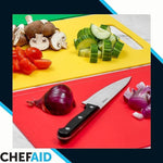 Colorful Chopping Board Cutting Vegetable Slicing Kitchen Plastic Meat Non Slip