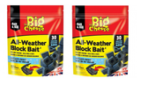 FAST KILL RAT AND MOUSE BAIT BLOCKS MICE KILLER POISON WEATHERPROOF KILLS 1 FEED