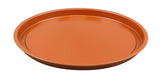 Homiu Multi Purpose Round Copper Crisper Tray Set Non Stick Oven Baking Pan