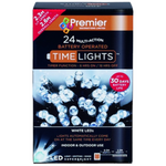 Premier Multi Action Battery Operated Timelights LED Christmas Lights With Timer