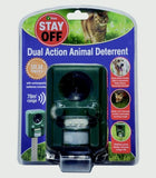 Vitax Stay Off Ultrasonic Dual Action Animal Deterrent Pest Deter Repeller 401g