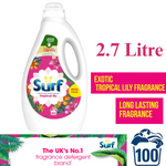 Surf Concentrated Liquid Laundry Detergent Tropical Lily 2.7L 100 Washes