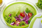 Salad Spinner Vegetable Veg Leaf Dryer Drainer Colander Plastic Bowl 3L