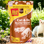 Big Cheese Cat & Dog Scatter Granules Repellant Humane Deterrent For Garden 750g