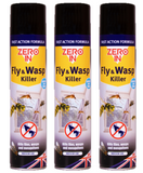 Fly And Wasp Killer  Kills Flies Wasp Midges Mosquito Fast Acting 300ml Spray