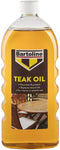 Bartoline Teak Oil Garden Wood Sealer Furniture Nourishes & Protects 1L 2L 4L 6L