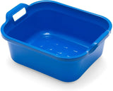 Addis Washing Up Bowl With 2 Handles Large Rectangular Dish Plastic 10L