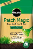 Miracle-Gro Patch Magic Grass Seed Feed Coir Grow Dry Sunny Shady 1.5Kg - 3.6kg