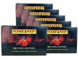 Flame Fast Firelighters Quickfire Barbecue Long Burning Fire Lighters BBQ