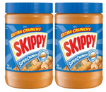 New Skippy Extra Crunchy Super Crunch Peanut Butter Spread Large Jar 1.13kg