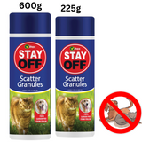 Vitax Scent Off Animal Pet Cat Dog Repellent Granules For Garden Patio 225g-600g