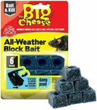 BIG CHEESE PROFESSIONAL STV STRENGTH BLOCK BAIT RAT & MOUSE KILLER POISON