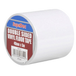 SupaDec Double Sided Vinyl Floor Tape Strong & Reliable Roll Adhesive 48mm x 5m