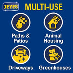 Jeyes 4 In 1 Complete Cleaning Patio & Decking Cleaner Mould Algae Killer 2 - 4L