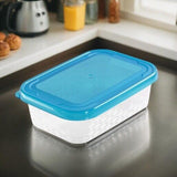 Food Storage Container With Lid Airtight Rectangle Strong Non-Leak Reusable