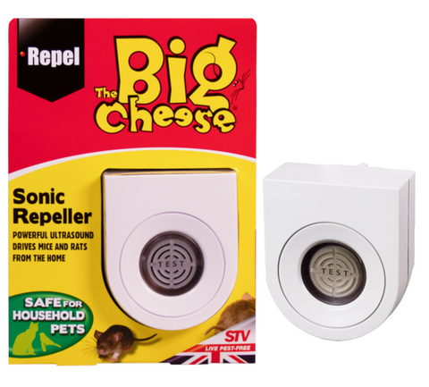 The Big Cheese Sonic Mouse Rat Mice Repeller Deterrent Repellent