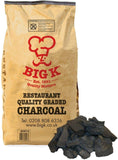 Big k instant Lighting Charcoal Briquettes Restaurant Grade Lumpwood Marabu BBQ