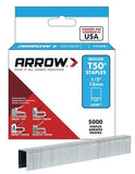 Arrow Staples T50 All Sizes 8mm 10mm 12mm Stapler Tacks Box Of 5000