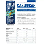 NOCCO BCAA Drink With Cafeine No Carbs Company Sugar Free Caribbean 12 x 330ml