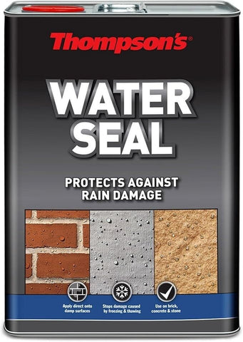 Ronseal 5L Thompson's Water Seal Waterproof Brick Stone Rain Protection