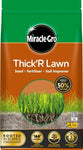 Miracle Gro Evergreen Thick R Lawn Grass Seed Fertiliser Fast Grow 80sqm- 150sqm