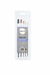 10x Harris Artists Paint Brushes Set Fine Paintwork Art Craft Hobbies Mixed Size