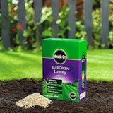 Miracle-Gro Evergreen Luxury Lawn Seed Food Feed For Luxury Garden Grow 420gm