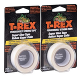 2 x Super Glue Double Sided Tape Clear Sticky Strong Craft Adhesive 4.5mx19mm