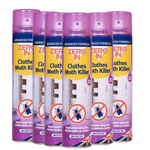 Zero In Clothes Moth Killer Surface Treatment Spray Solvent Free 300ml Or 500ml