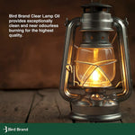 Bird Brand Clear Lamp Oil Indoor Outdoor Fuel Oil Lamps Burning Torches 2 X 1L