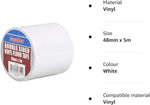 SupaDec Double Sided Vinyl Floor Tape Strong & Reliable Roll Adhesive 48mm x 5m