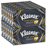 Kleenex Extra Large 90 Facial Tissue Box 2 Ply Strong Gentle Soft 3 - 24 pk