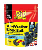 FAST KILL RAT AND MOUSE BAIT BLOCKS MICE KILLER POISON WEATHERPROOF KILLS 1 FEED