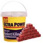 Big Cheese Ultra Power Block Bait Refill Poison Rat And Mouse Killer Rodent