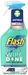 Flash Refill PowerMop Fresh Liquid Solution Spray Wipe 800ml - 60xAbsorbing Pads